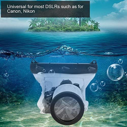 Bewinner 20M sous-Marin étanche Dving Case Bag pour appareils Photo Reflex numériques, boîtier Universel de caméra sous-Marine b