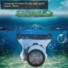 Bewinner 20M sous-Marin étanche Dving Case Bag pour appareils Photo Reflex numériques, boîtier Universel de caméra sous-Marine b