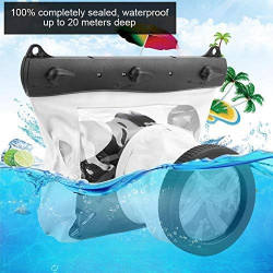 Bewinner 20M sous-Marin étanche Dving Case Bag pour appareils Photo Reflex numériques, boîtier Universel de caméra sous-Marine b