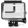 Fitstill Boîtier étanche 60 m/196 Pieds Version à Boucle Unique Convient pour Go Pro Hero 7/6/5/(2018) Noir, boîtier étanche à l