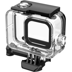 Boîtier étanche 60 m pour GoPro Hero 9/10/11/12/13, résistant à l'eau, clip de montage rapide et inserts anti-buée