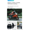 Winnes Mini Caméra Sport 4K WiFi Camera Piéton Portable Aimantée Grand Angle 120 Degrés Camera POV Mains Libres pour Voyage Vlog
