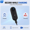 Mini Camera Sport 1080P Winnes Camera Sport Caméra Portable POV 120° Wide-Angle Étanche Caméra de Sport Audio et Vidéo Enregistr