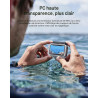 TELESIN Étui Étanche Anti-Buée pour DJI Osmo Action 6, Coque sous-Marine 60M/196FT pour Plongée Scaphandrier Snorkeling, Support