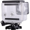 GERUI Boîtier de protection étanche avec objectif pour caméra d'action Hero 3 + Hero 4 avec vis de montage et protection de base