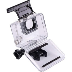 GERUI Boîtier de protection étanche avec objectif pour caméra d'action Hero 3 + Hero 4 avec vis de montage et protection de base