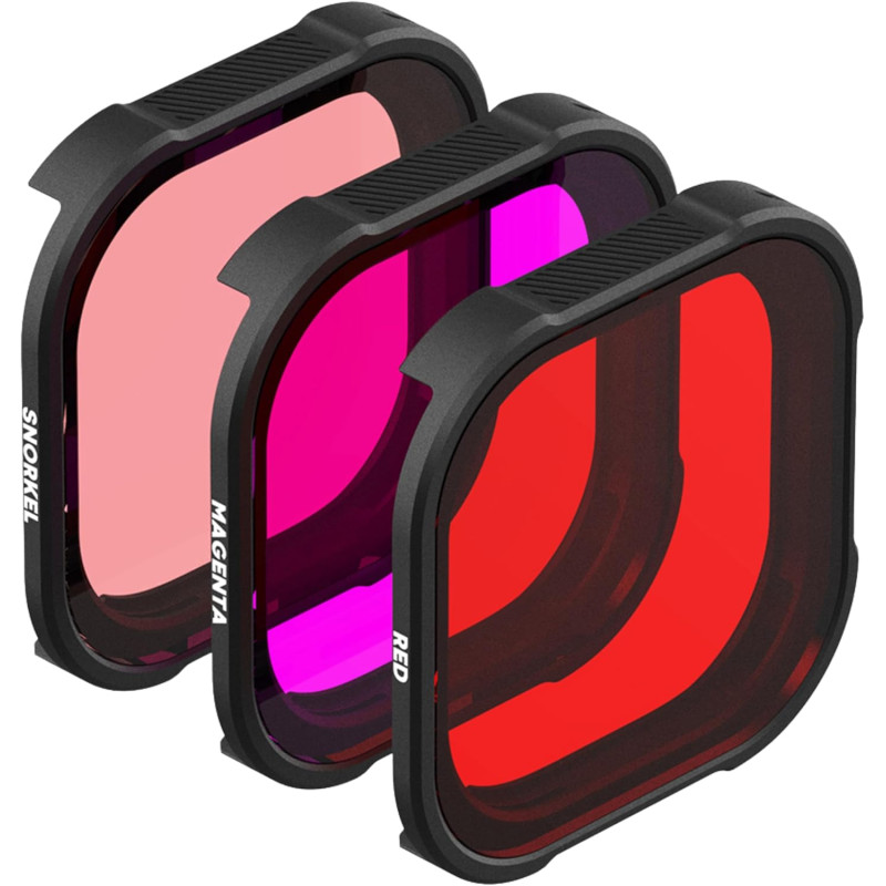 Polarpro - divemaster - pour hero 9/10/11/12 noir - boîtier de protection - rapidement et en toute sécurité - capturez des coule
