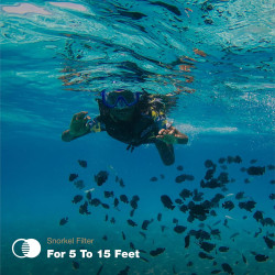 Polarpro - divemaster - pour hero 9/10/11/12 noir - boîtier de protection - rapidement et en toute sécurité - capturez des coule