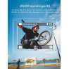 Apexcam M80 Caméra Sport 4K Stabilisateur 60FPS Action cam avec Carte 128GB Photo 48MP Camera Étanche 40M avec EIS 8X Zoom 170° 