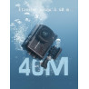 Apexcam M80 Caméra Sport 4K Stabilisateur 60FPS Action cam avec Carte 128GB Photo 48MP Camera Étanche 40M avec EIS 8X Zoom 170° 