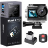 AKASO Caméra Sport 4K 20MP WiFi Action Caméra sous-Marine 40M Ultra HD Stabilisateur avec Écran Tactile Grand Angle Zoom 5X Télé