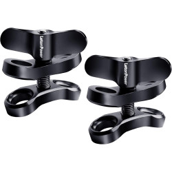 Support de Bride à Bille en Aluminium pour la Plongée sous-Marine, Système de Plateau à Bras Légers, Support d'Adaptateur à Clip