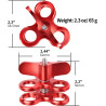 1 "Aluminium Triple Trous Joint Pince pour la plongée sous-Marine système de Plateau de Bras léger, Clip 360° pour caméra d’Acti