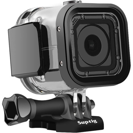 Suptig Boîtier étanche de, adapté à la GoPro Hero4 Session, Hero Session caméra de Sport en Plein air 5 Session, Etanche à 60 mè