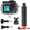 Kit de plongée FitStill 60M/196FT pour DJI Osmo Action 5 Pro/4/3, boîtier étanche + poignée flottante pour la prise de vue sous-