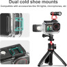 Kit de plongée FitStill 60M/196FT pour DJI Osmo Action 5 Pro/4/3, boîtier étanche + poignée flottante pour la prise de vue sous-