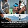 Insta360 GO 3S Blanc Arctique (128 Go) - Petite caméra de vlog 4K, POV Mains Libres, Montage Partout, stabilisation, 140 Min d'a