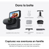 Insta360 GO 3S Pack Voyage (128GB) - Petite caméra de vlog 4K, POV Mains Libres, Montage Partout, stabilisation, 140 Min d'auton