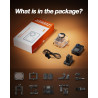 iZEEKER Camera Sport 4K 24MP, Étanché 40M, Camescope 4k avec EIS,Double écran Appareil Photo sous-Marin, WiFi, Vlog Camera, 2X13