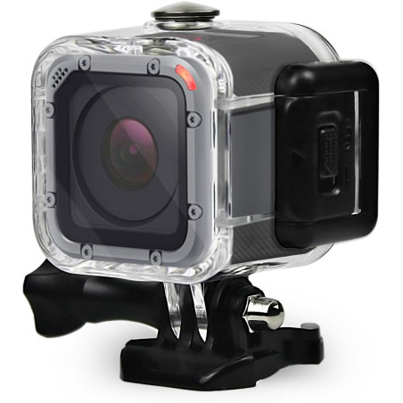 FitStill Boîtier de plongée 60 m pour GoPro Hero 5 Session Coque de Protection étanche avec Support Accessoires pour Go Pro Hero