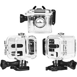 FitStill Boîtier de plongée 60 m pour GoPro Hero 5 Session Coque de Protection étanche avec Support Accessoires pour Go Pro Hero