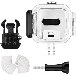 FitStill Boîtier de plongée 60 m pour GoPro Hero 5 Session Coque de Protection étanche avec Support Accessoires pour Go Pro Hero