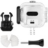 FitStill Boîtier de plongée 60 m pour GoPro Hero 5 Session Coque de Protection étanche avec Support Accessoires pour Go Pro Hero