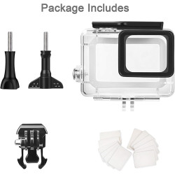 GoPro Remplacement boîtier étanche plongée logement pour Hero4, Hero3 + et Hero3