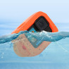 HSU Boîtier Flottant pour GoPro Hero 12/11/10/9 Noir, Accessoire Flotteur pour Les Sports Nautiques, Le Surf, la Natation et la 