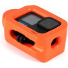 HSU Boîtier Flottant pour GoPro Hero 12/11/10/9 Noir, Accessoire Flotteur pour Les Sports Nautiques, Le Surf, la Natation et la 