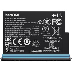 Insta360 X4 Air Batterie (Noir Graphite)