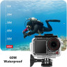 Boîtier Etanche pour DJI Osmo Action 5 Pro/Action 4/Action 3, Boîtier Plongée Etanche de 60 M, Boîtier de Plongée sous-Marine po