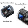 Boîtier Etanche pour DJI Osmo Action 6, Boîtier Plongée Etanche de 60 M, Boîtier de Plongée sous-Marine pour Caméra d'action ave