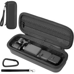 Étui de Transport pour DJI Osmo Pocket 4, Sac de Rangement pour DJI Osmo Pocket 4 Accessoires, avec Mousqueton, pour Vlogging, V