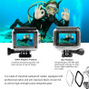 Suptig Boîtier étanche Boîtier de Protection Boîtier de plongée sous-Marine pour GoPro Hero 13 Hero 12,11,10,9 Étanche 60 m