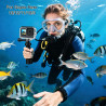 Suptig Boîtier étanche Boîtier de Protection Boîtier de plongée sous-Marine pour GoPro Hero 13 Hero 12,11,10,9 Étanche 60 m