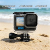 Suptig Boîtier étanche Boîtier de Protection Boîtier de plongée sous-Marine pour GoPro Hero 13 Hero 12,11,10,9 Étanche 60 m