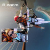 Apexcam Caméra Sport 4K 60FPS 64MP Caméra Étanche 40M Action Cam WiFi avec Micro SD 128GB Écran Tactile Stabilisateur EIS avec K