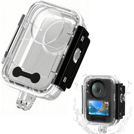 Boîtier étanche pour DJI Osmo 360, Invisible Boîtier de plongée 45M Boîtier sous-Marin Étui de Protection Coque de Protection Ac