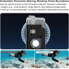 Boîtier étanche pour DJI Osmo 360, Invisible Boîtier de plongée 45M Boîtier sous-Marin Étui de Protection Coque de Protection Ac