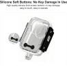 Boîtier étanche pour DJI Osmo 360, Invisible Boîtier de plongée 45M Boîtier sous-Marin Étui de Protection Coque de Protection Ac