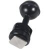 Adaptateur réglable à tête sphérique de 2,5 cm avec base de griffe pour caméra sous-marine Flash vidéo (Kit A)