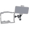 Adaptateur réglable à tête sphérique de 2,5 cm avec base de griffe pour caméra sous-marine Flash vidéo (Kit A)