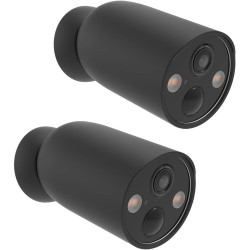 HOLACA Housse en silicone compatible avec TP-Link Tapo C425, étanche, souple, durable (caméra non incluse), 2 pièces de housse e