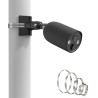 HOLACA Coque en silicone + support de mât compatible avec TP-Link Tapo C425, étanche, souple, durable (appareil photo non inclus