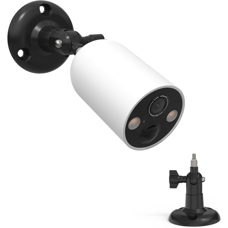 HOLACA Support mural compatible avec TP-Link Tapo C425/C460(KIT) (caméra non incluse), 1 support, noir