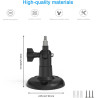HOLACA Support mural compatible avec TP-Link Tapo C425/C460(KIT) (caméra non incluse), 1 support, noir