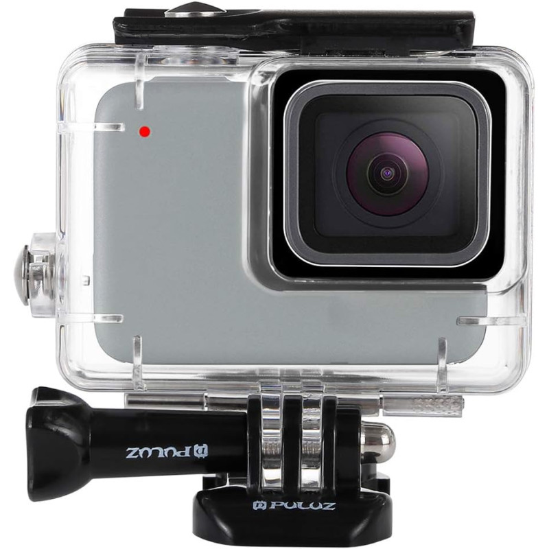 PULUZ Boîtier de Protection étanche pour GoPro Hero 7 Argenté/Hero 7 Blanc 40 m