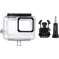 PULUZ Boîtier de Protection étanche pour GoPro Hero 7 Argenté/Hero 7 Blanc 40 m