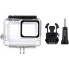 PULUZ Boîtier de Protection étanche pour GoPro Hero 7 Argenté/Hero 7 Blanc 40 m